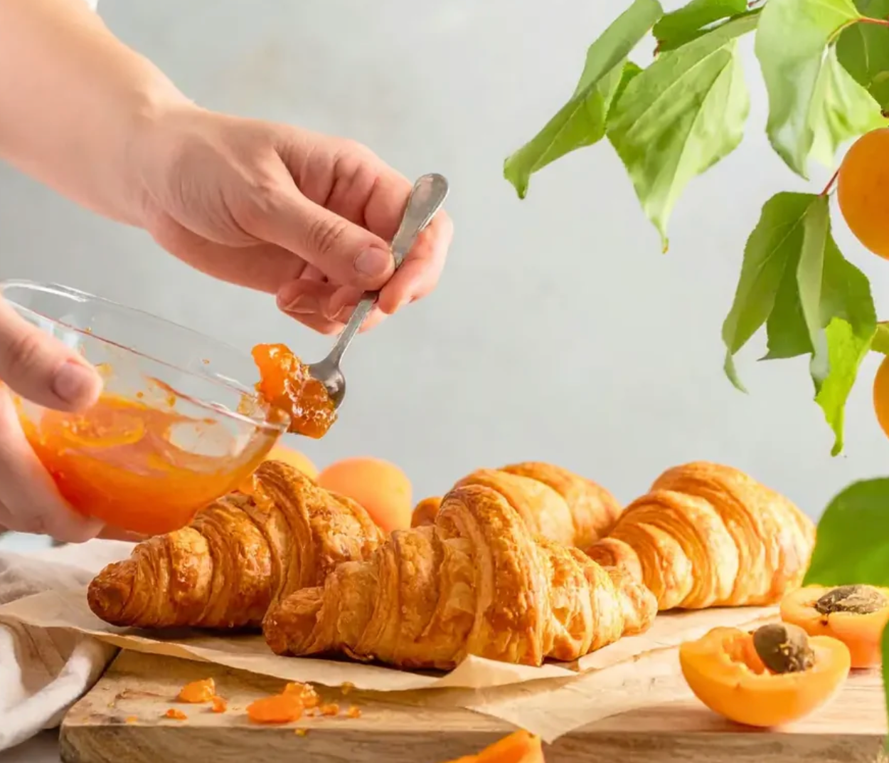 5 Croissant Keto-Protein Albicocca 50g