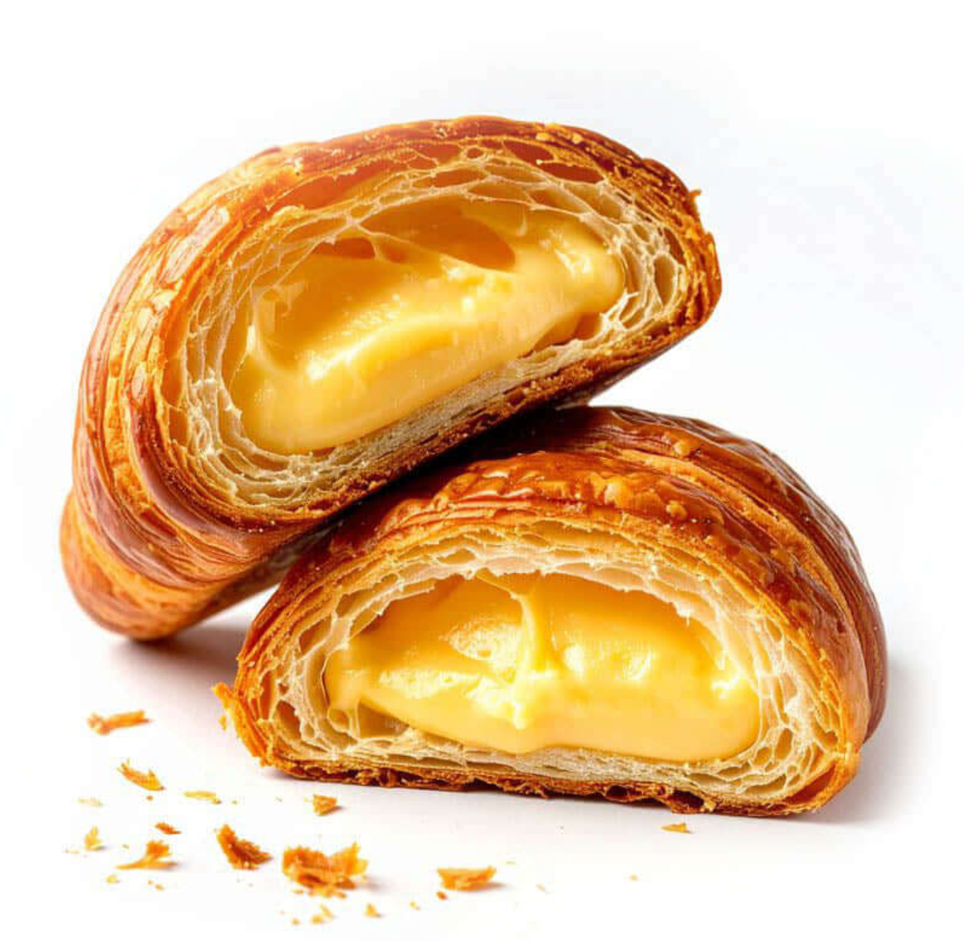 5 Croissant Keto-Protein Crema 50g