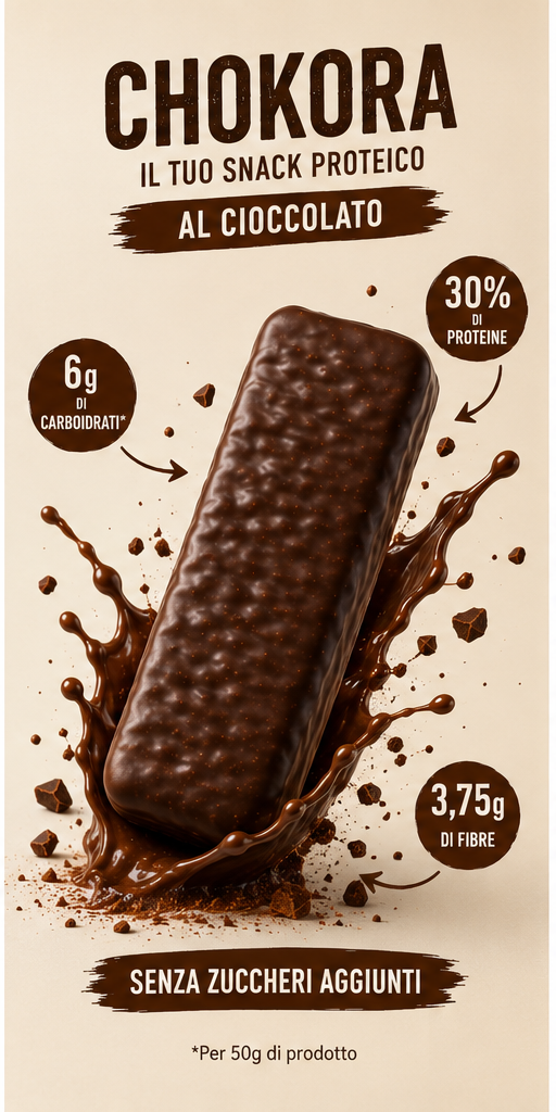 Chokora Biscottone Keto-Proteico – Vista dettaglio | KETORA